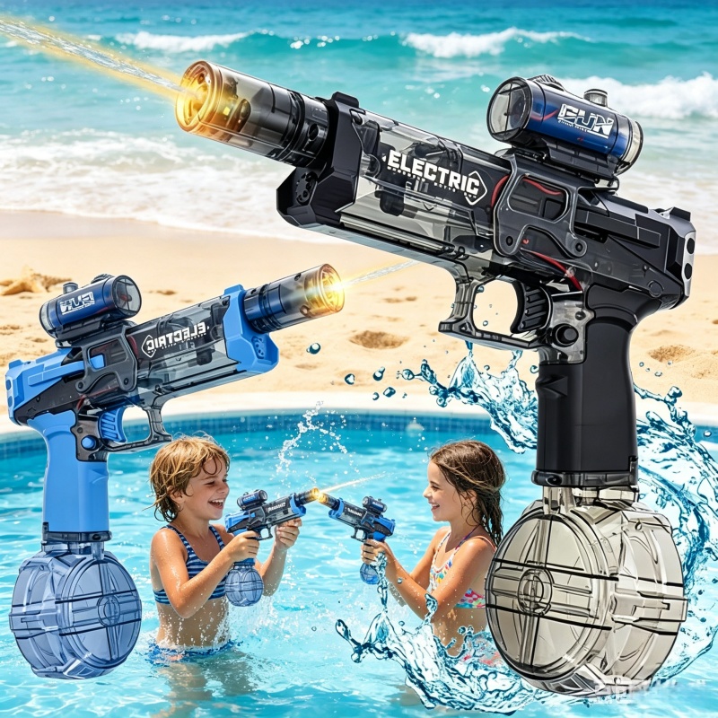 Outdoor Hunting Toys - Children Continuous Fire Electric Water Guns