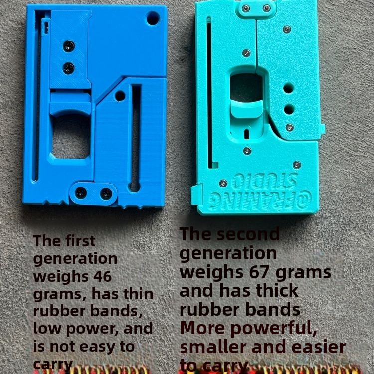Outdoor Hunting Toys - Magic Pivot Cardboard Slingshot 3D Printed