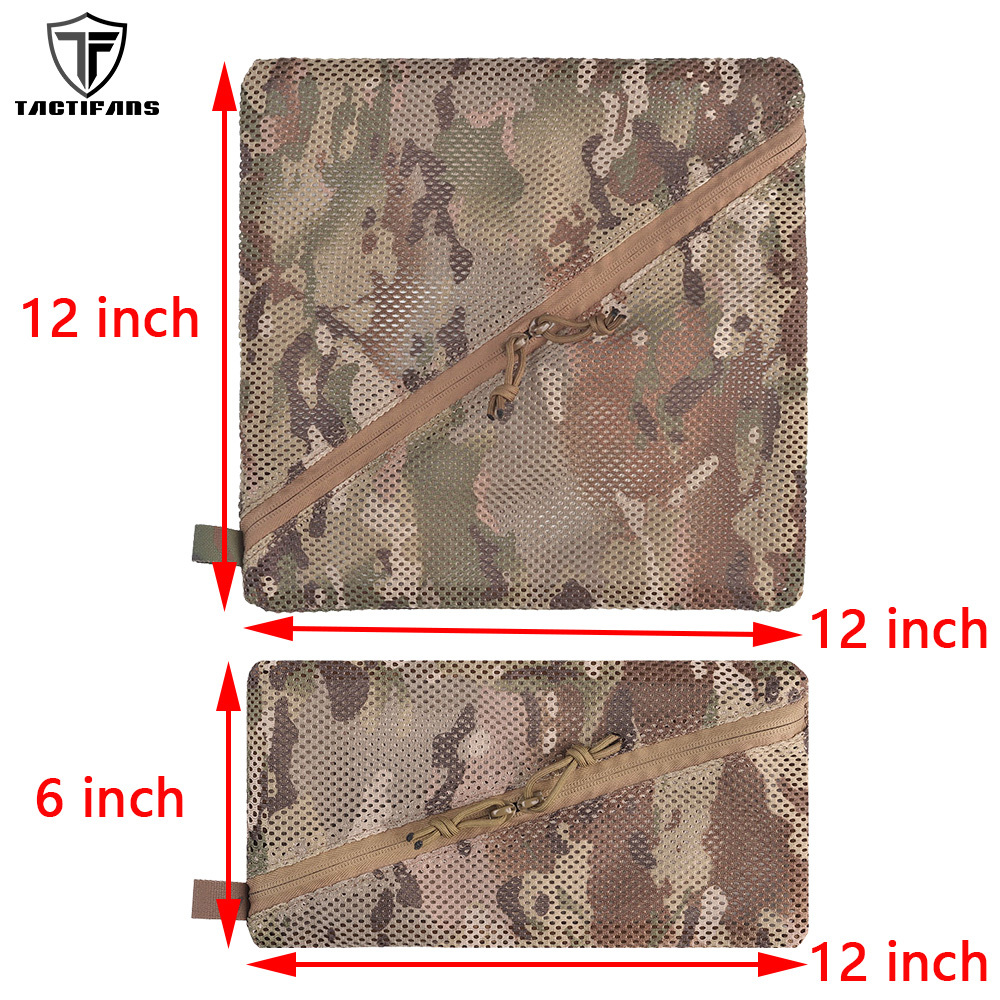 Hunting Outdoor Gear - Tactical Mesh EDC Pouch Bag Utility