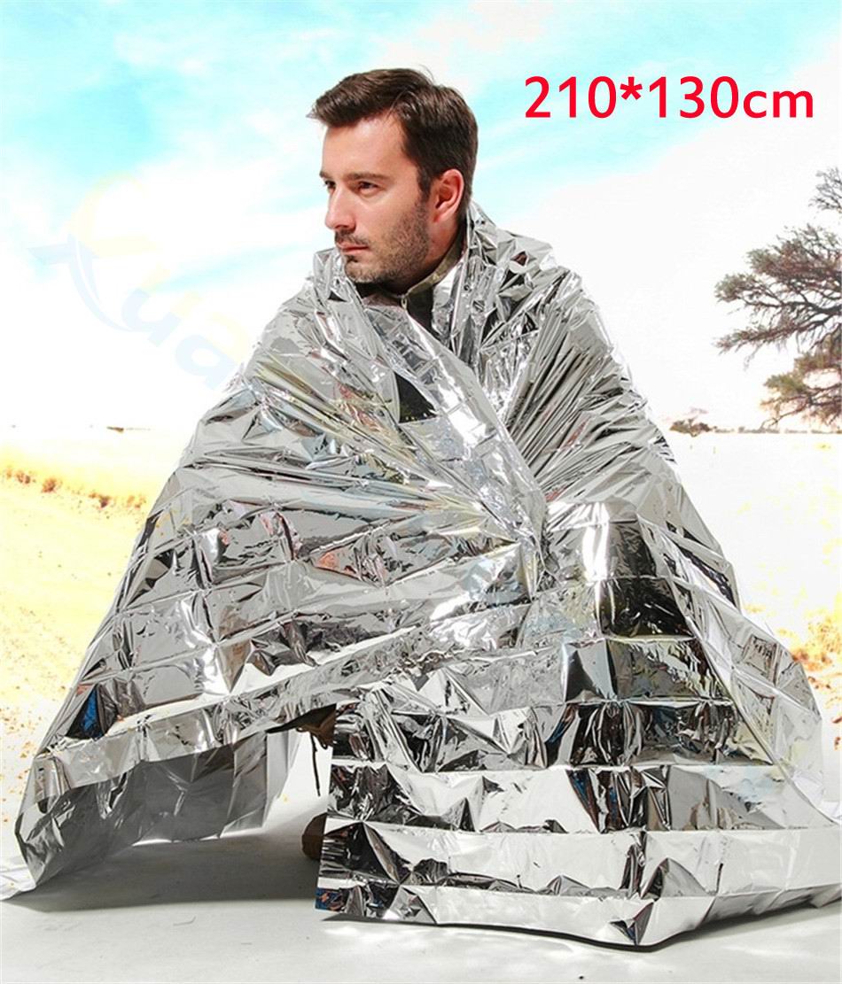 Field Dressing Kit - Emergency Blanket Outdoor Survive First Aid