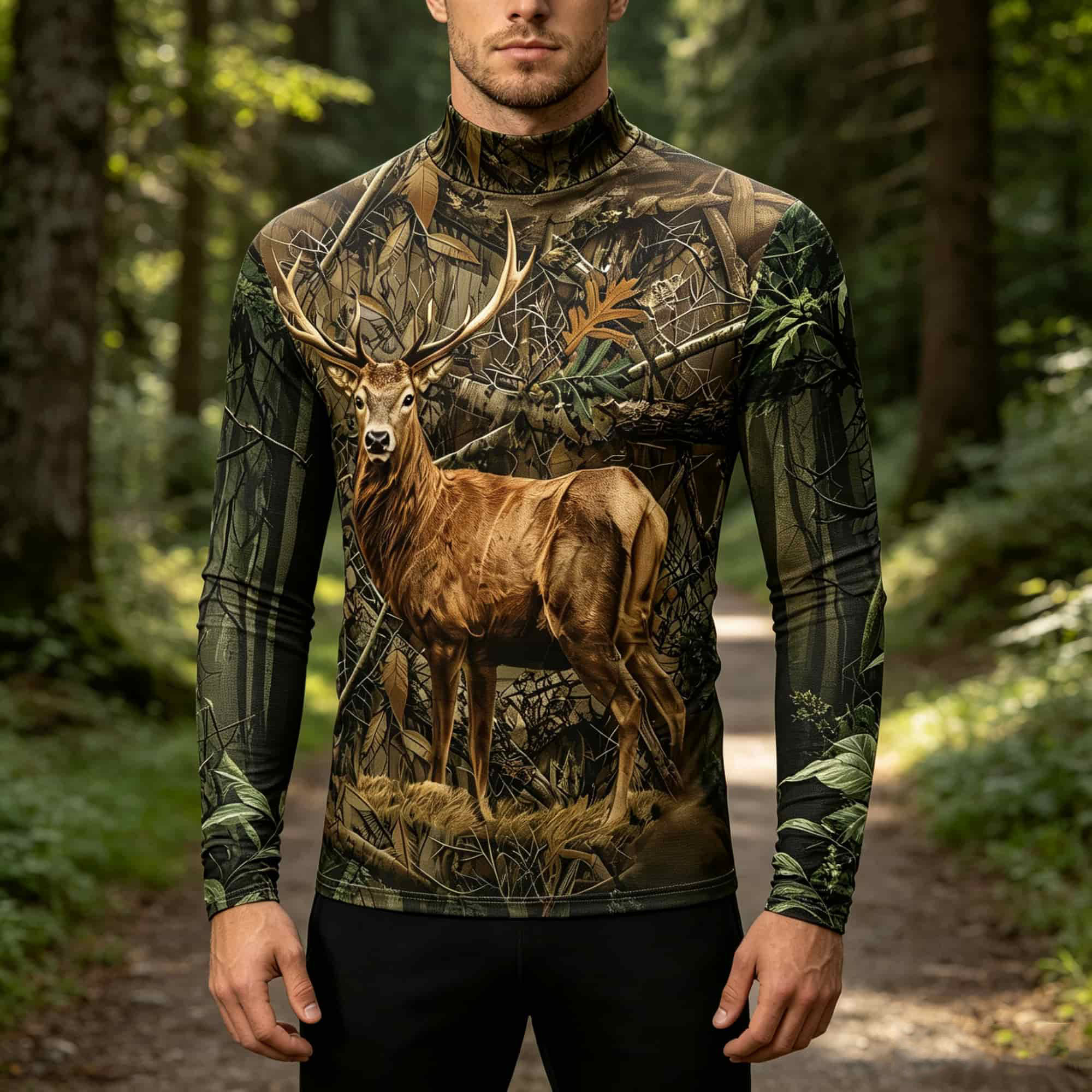 Hunting Outdoor Style Men 3D D - Outdoor Hunting Graphic Tees 评论和价格