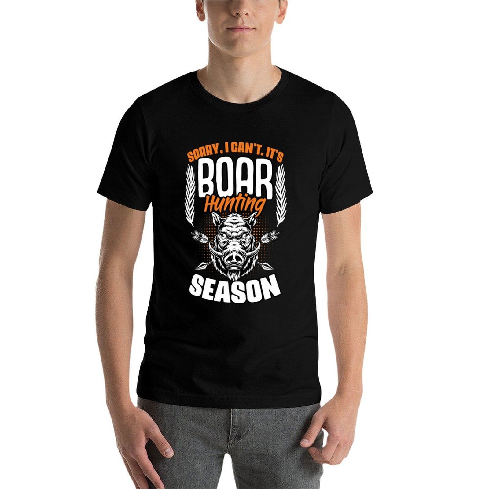 Sorry I Can't Funny Wild Boar  - Wildman Hunting & Outdoor Robertson 评论和价格