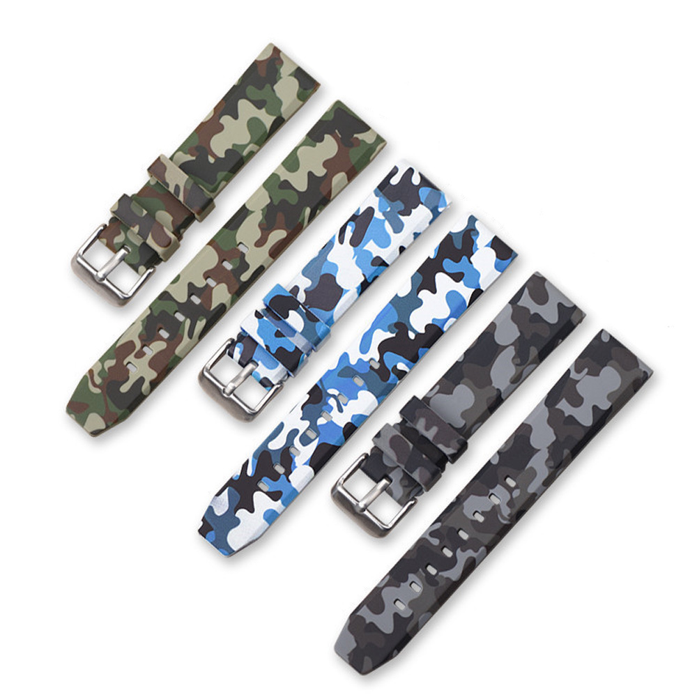 Camouflage Silicone Strap Army - Hunting Outdoor Watch 评论和价格