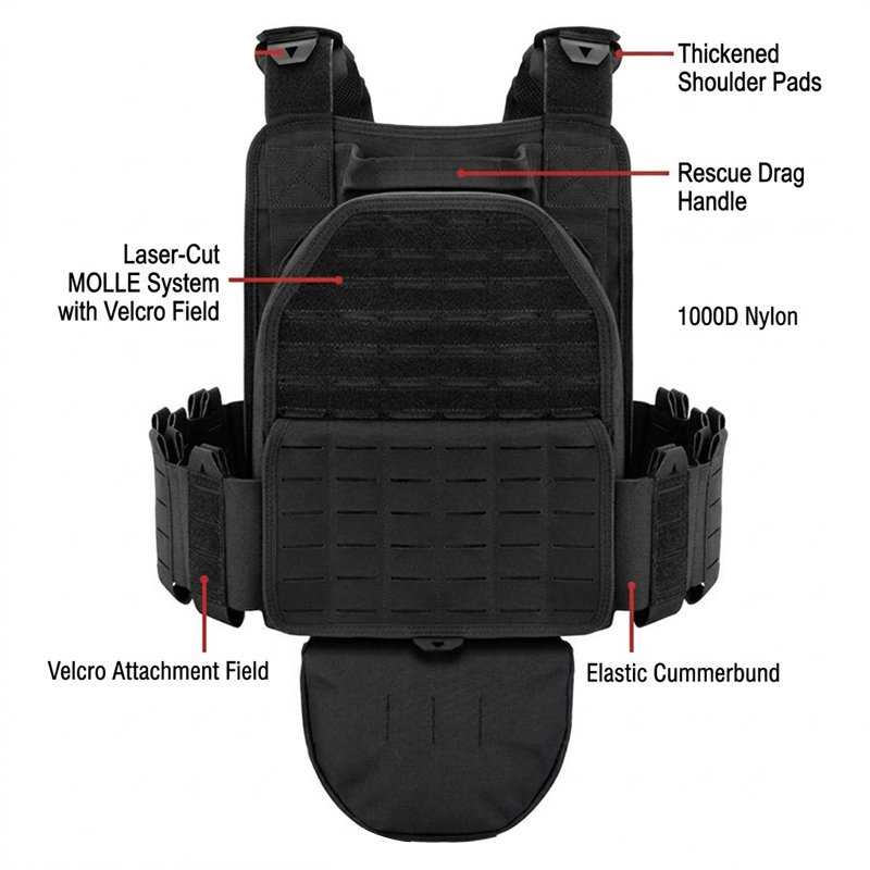 YAKEDA 6094-1 Tactical Vest -  - Outdoor Hunting Vest 评论和价格