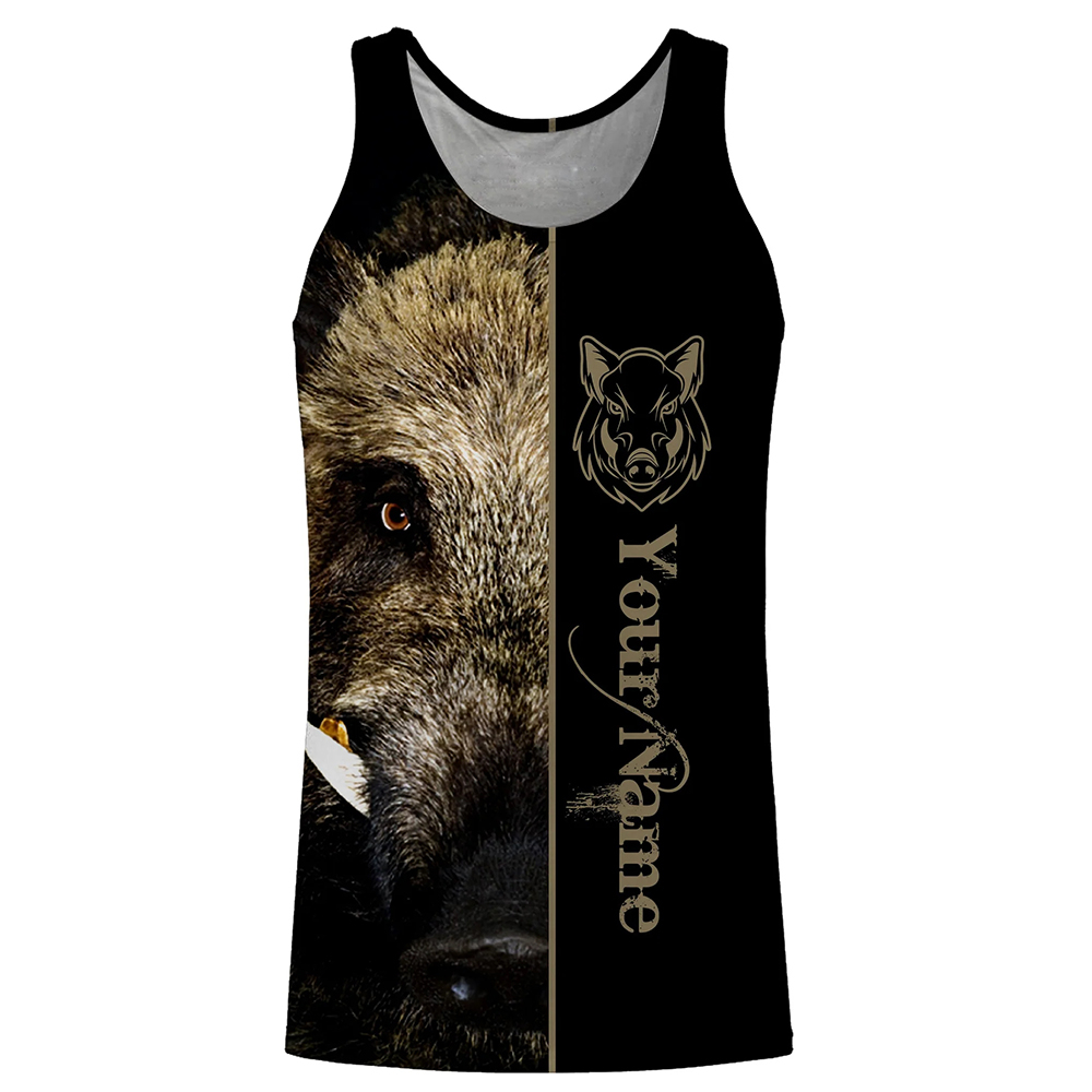 Custom Name Boar Hunter Tank T - Wildman Hunting & Outdoor Robertson 评论和价格