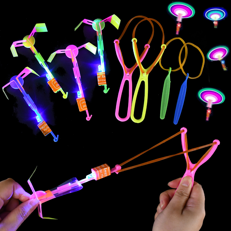 10pcs Led Slingshot Shining Li - Outdoor Hunting Toys 评论和价格