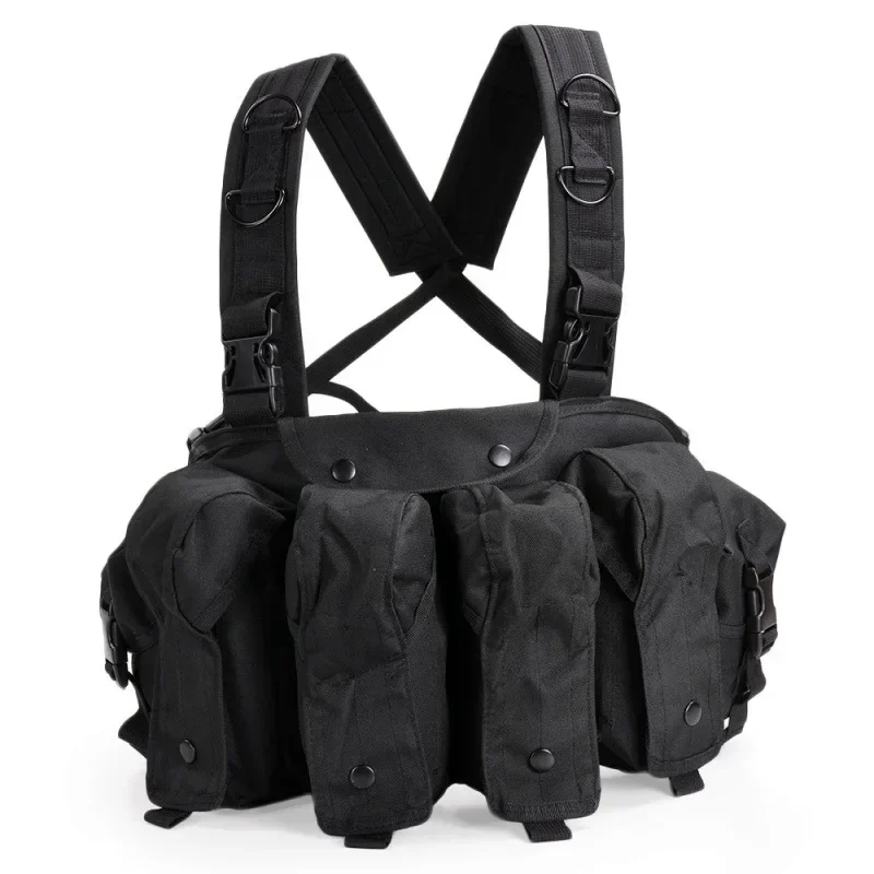 AK Chest Rig Vest AK 47 Molle  - Outdoor Hunting Vest 评论和价格
