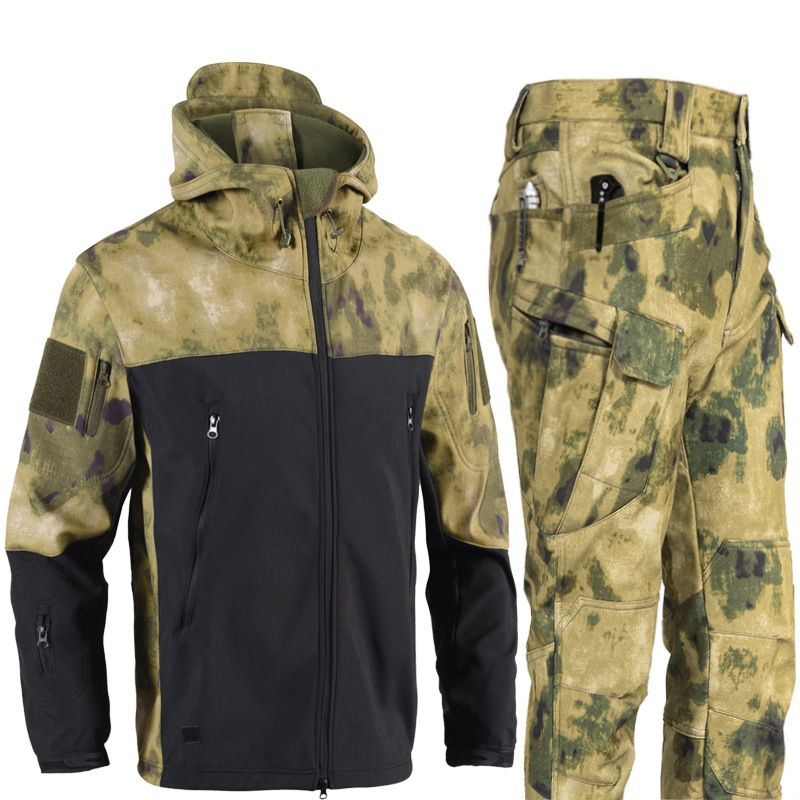 Men's 3-in-1 Shark Skin Softsh - Outdoor Hunting Pants Women 评论和价格