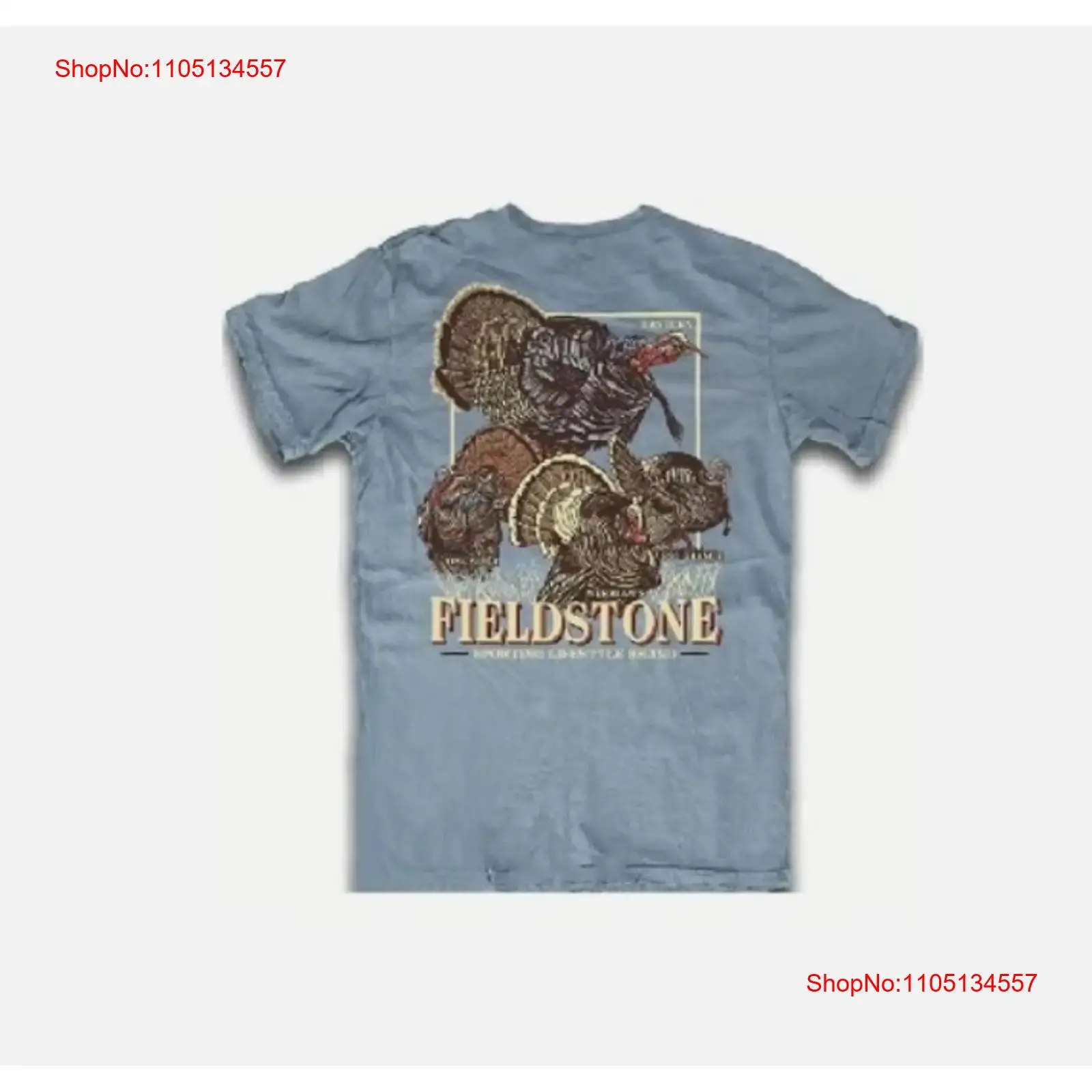 Fieldstone Turkey Hunting T Sh - Wildman Hunting & Outdoor Robertson 评论和价格