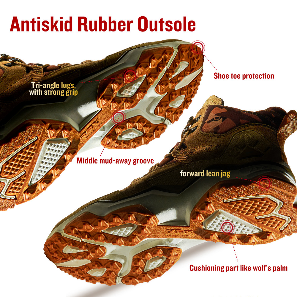 RAX Men Hiking Shoes Mid-top W - Hunting Outdoor Boots 评论和价格