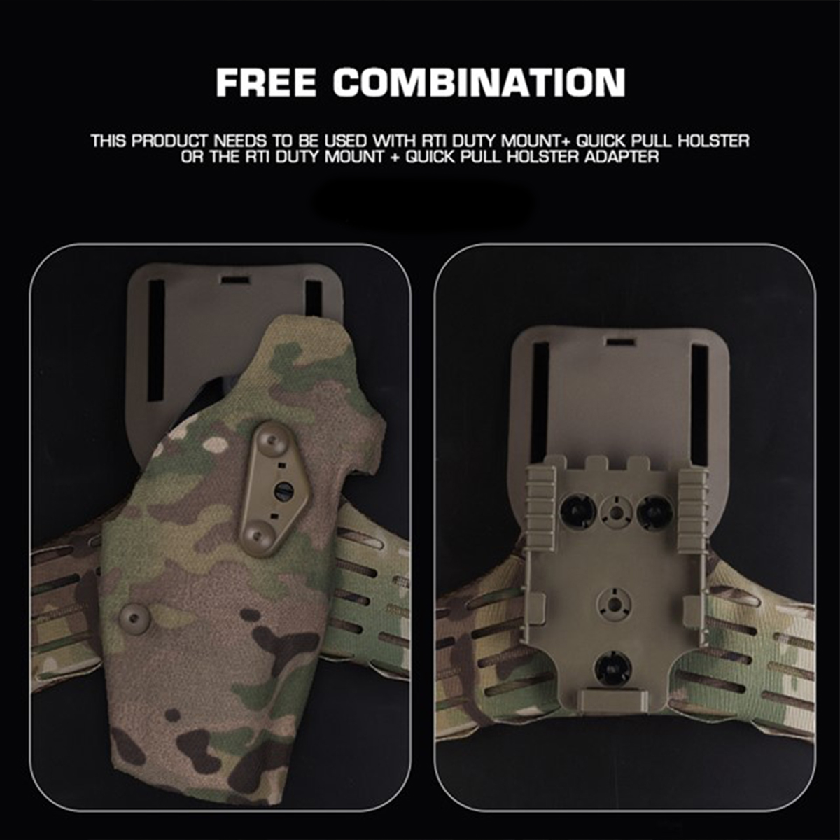 MOLLE Quick-draw Holster Leggi - Outdoor Hunting Movies 评论和价格