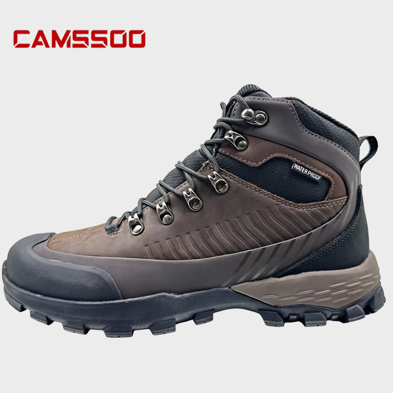 CAMSSOO cowhide hiking Shoes M - Hunting Outdoor Boots 评论和价格