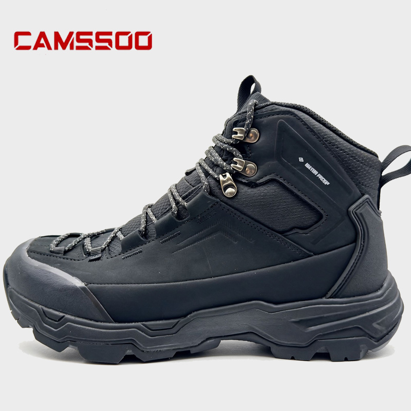 CAMSSOO cowhide hiking Shoes M - Hunting Outdoor Boots 评论和价格