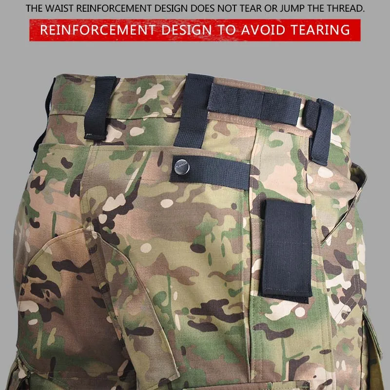 Men Outdoor Tactical Camo Unif - Outdoor Hunting Pants Women 评论和价格