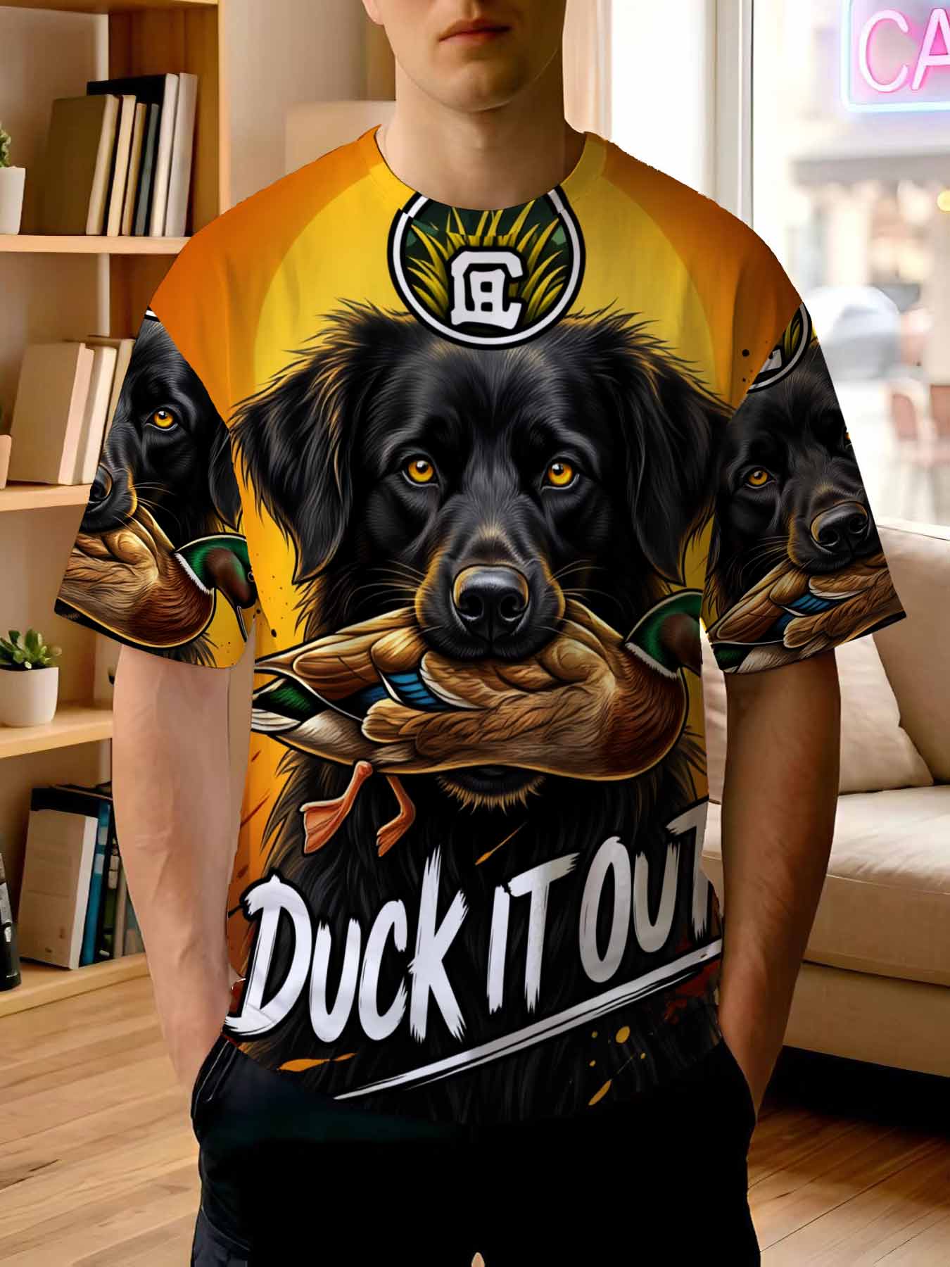 2026 new printed T-shirt Men's - Outdoor Hunting Graphic Tees 评论和价格