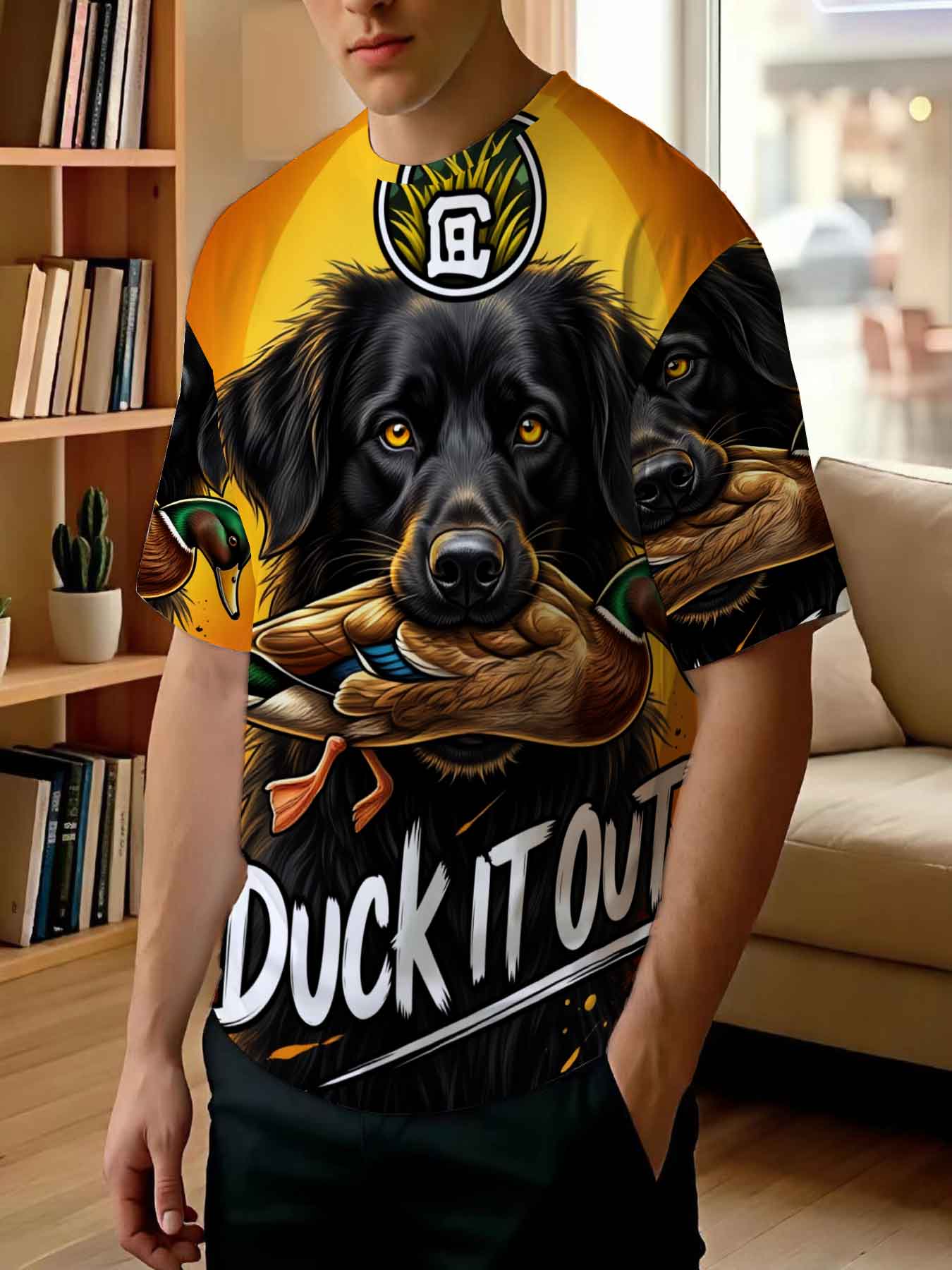 2026 new printed T-shirt Men's - Outdoor Hunting Graphic Tees 评论和价格