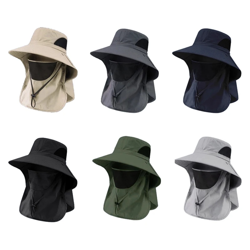 Summer Sun Hats UV Protection  - Mens Outdoor Hunting Hats 评论和价格
