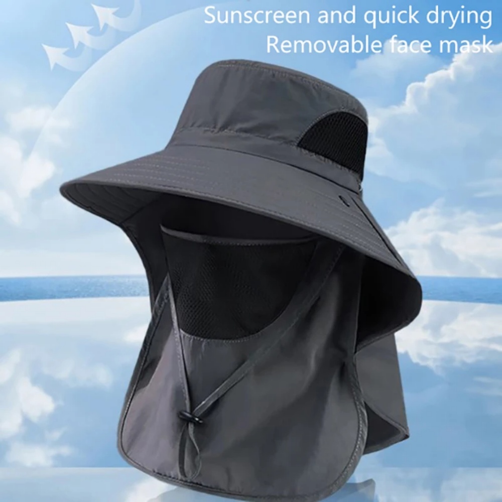 Summer Sun Hats UV Protection  - Mens Outdoor Hunting Hats 评论和价格