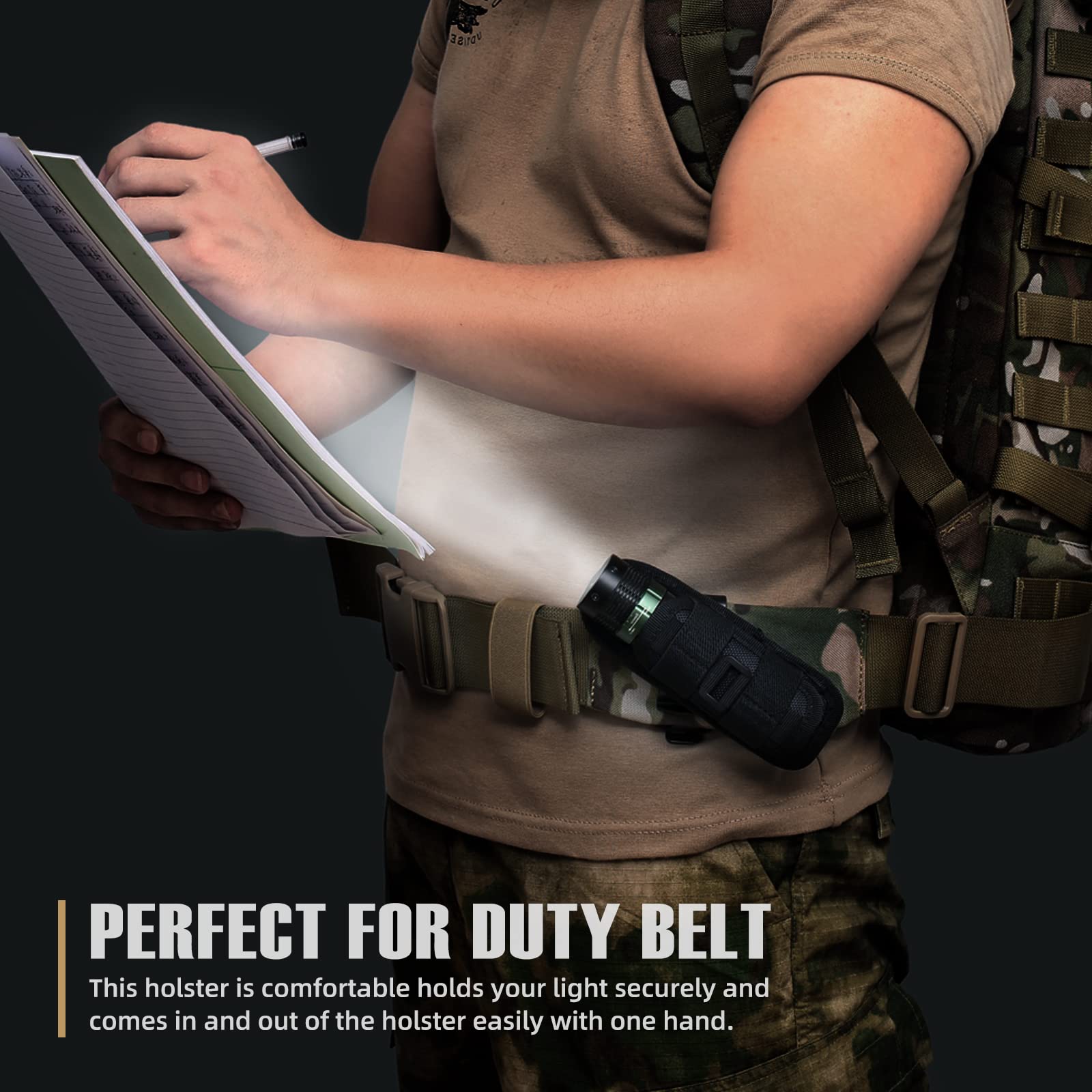 Tactical Flashlight Cover Nylo - Outdoor Hunting Lights 评论和价格