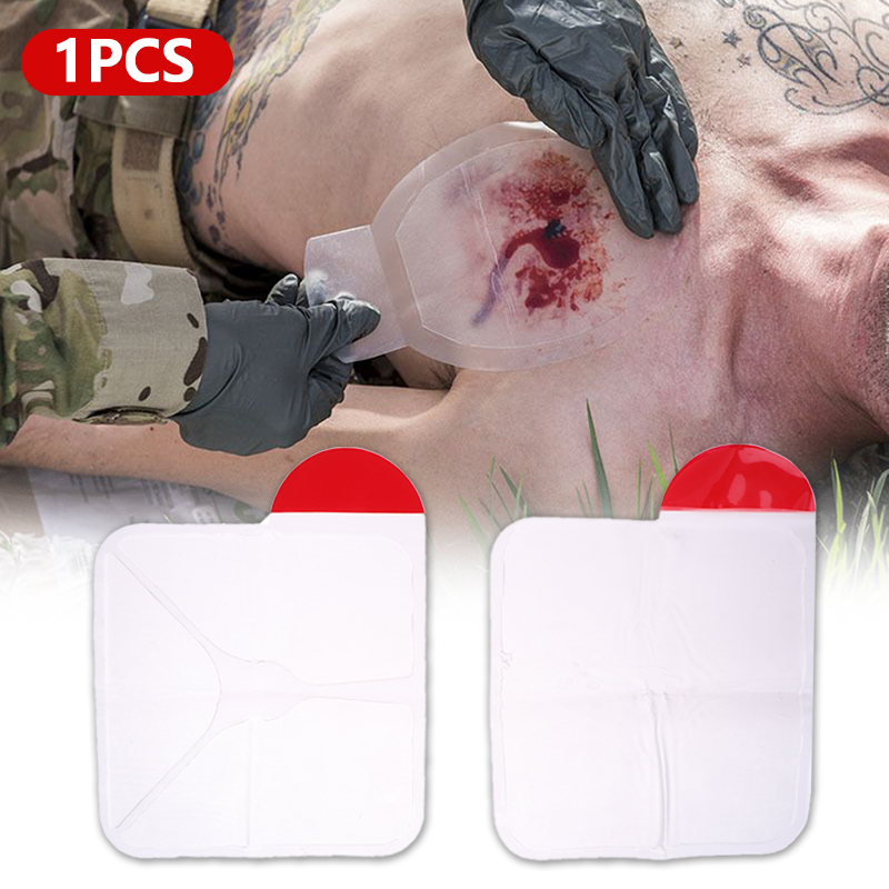 Square Medical Chest Seal Vent - Field Dressing Kit 评论和价格