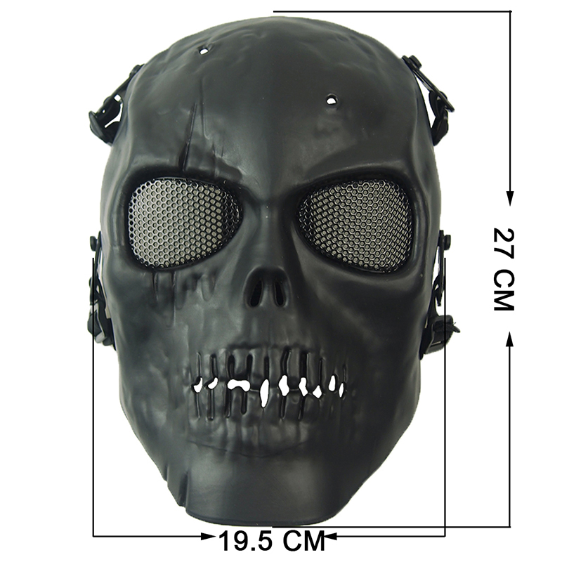 Airsoft Mask Camouflage Cospla - Outdoor Hunting Movies 评论和价格