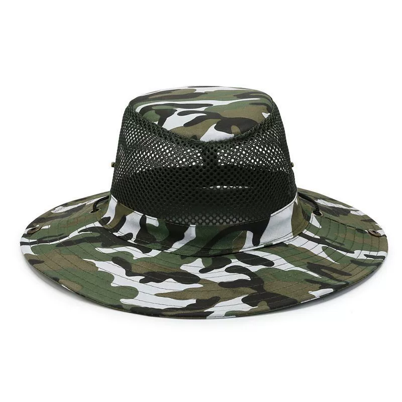 Fishing UV Protection Camoufla - Mens Outdoor Hunting Hats 评论和价格