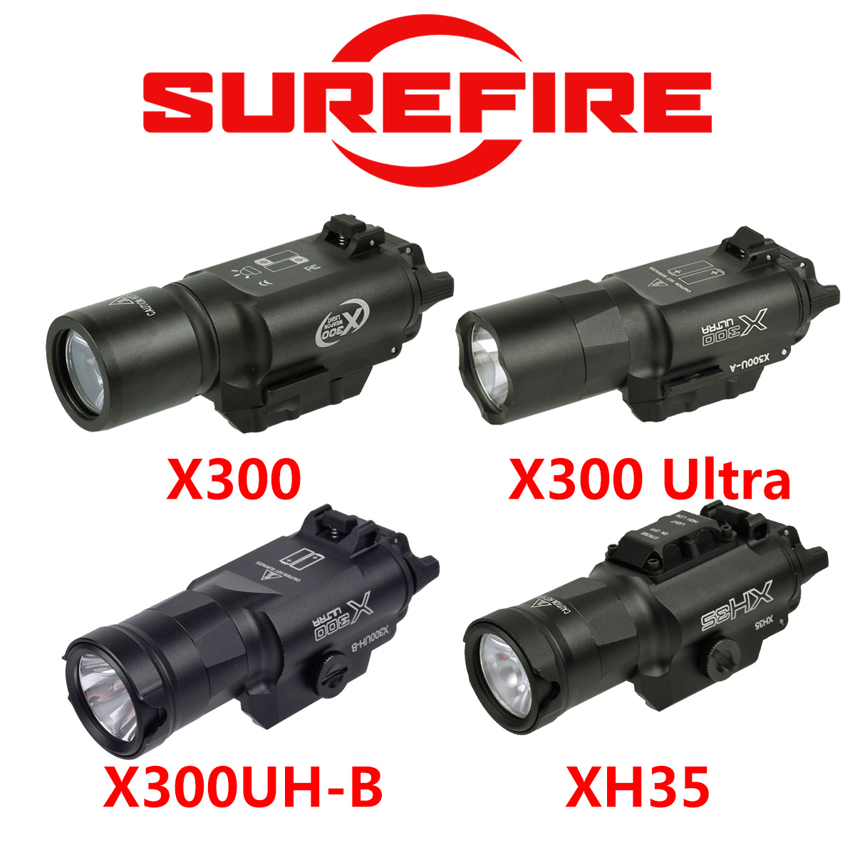 Tactical Surefire X300 X300U U - Outdoor Hunting Lights 评论和价格
