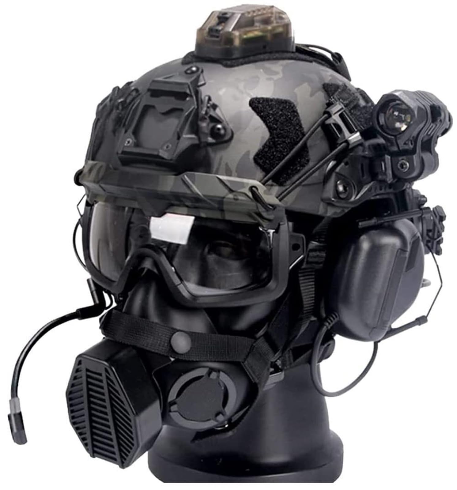 Airsoft Helmet Set with Noise  - Outdoor Hunting Movies 评论和价格
