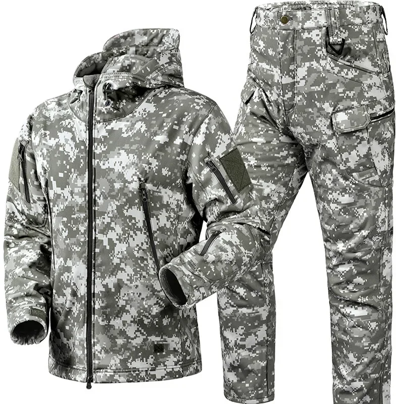 New Tactical Winter Set Men's  - Outdoor Hunting Pants Women 评论和价格