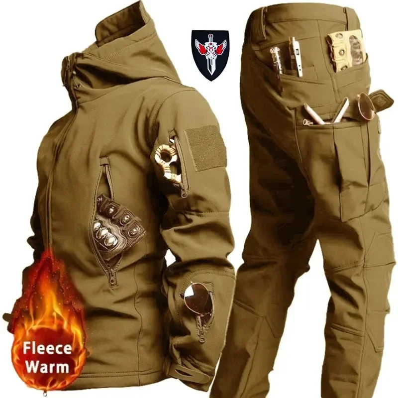 New Tactical Winter Set Men's  - Outdoor Hunting Pants Women 评论和价格