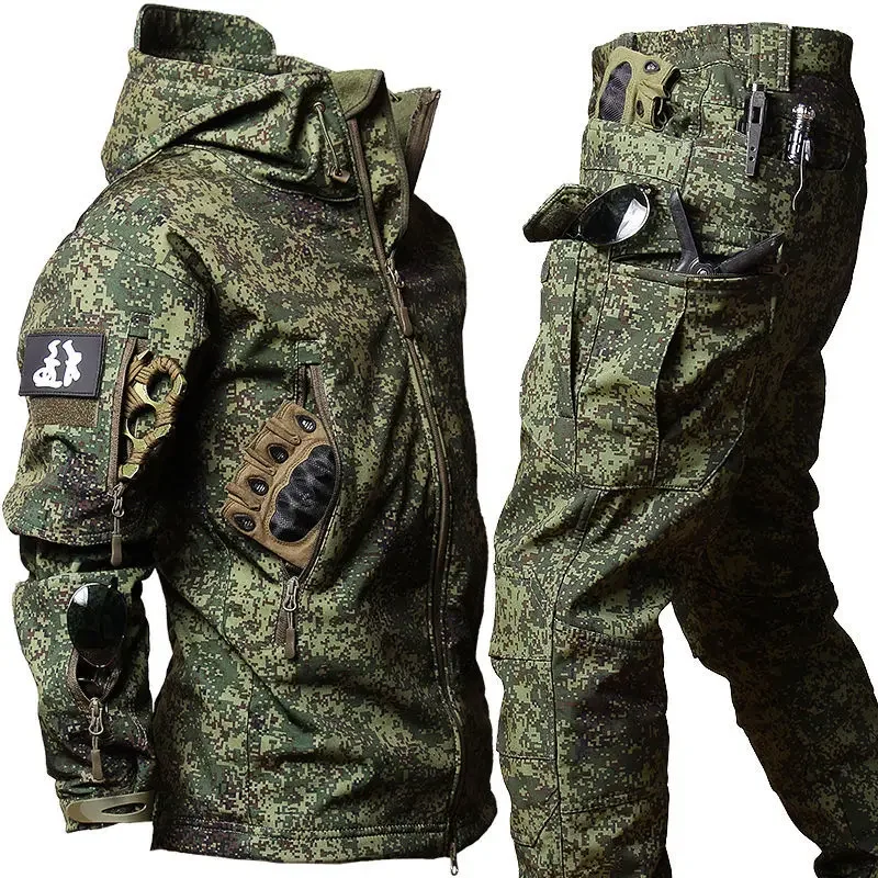 New Tactical Winter Set Men's  - Outdoor Hunting Pants Women 评论和价格
