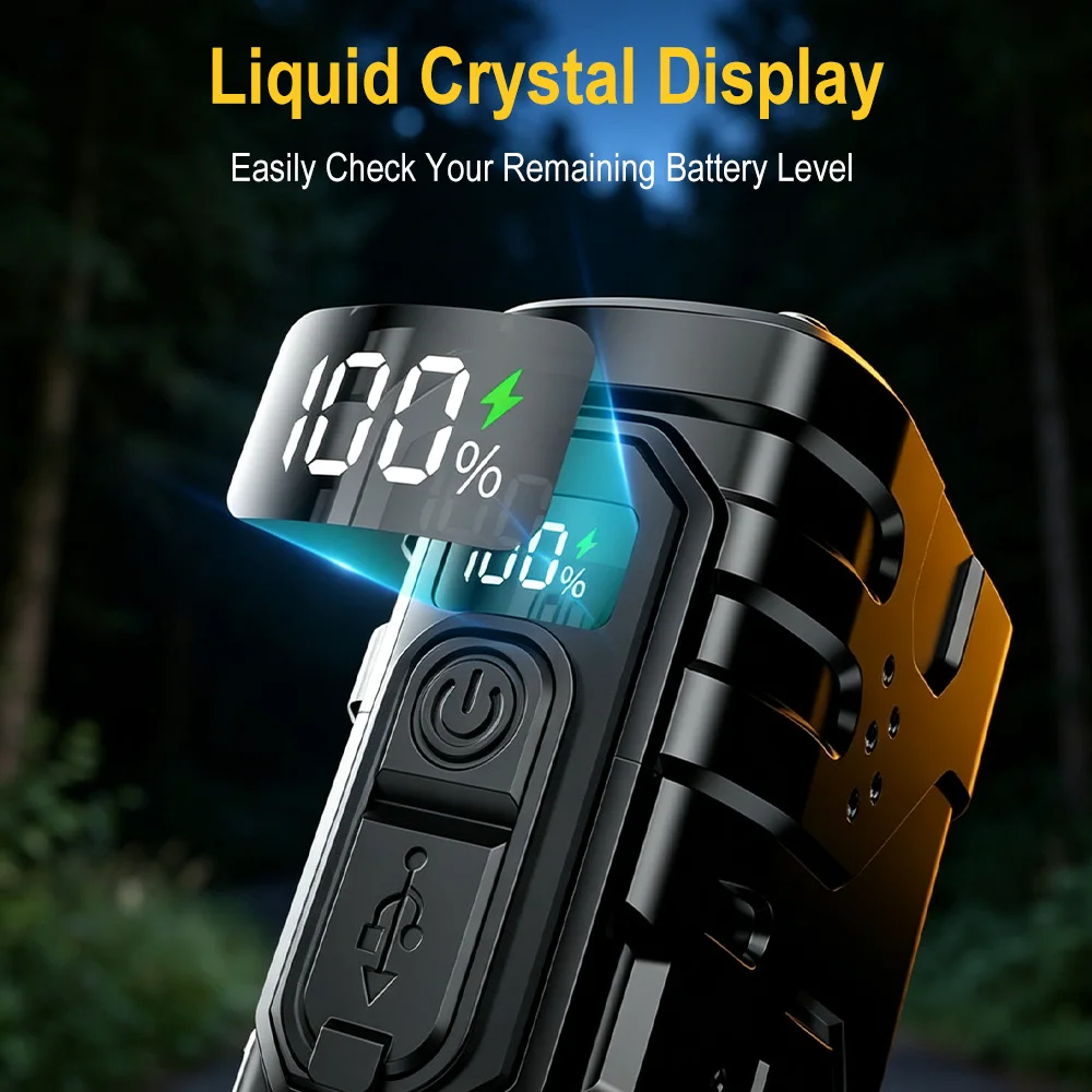 BORUIiT Hand Crank EDC LED Fla - Outdoor Hunting Lights 评论和价格