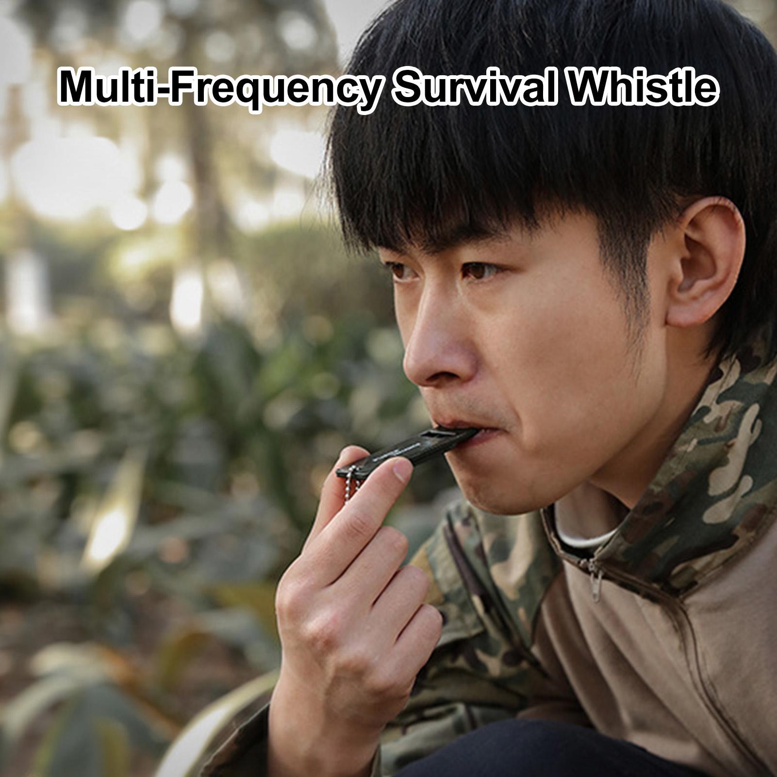 1PCS 3-Frequency Whistle High  - Hunting Outdoor Gear 评论和价格