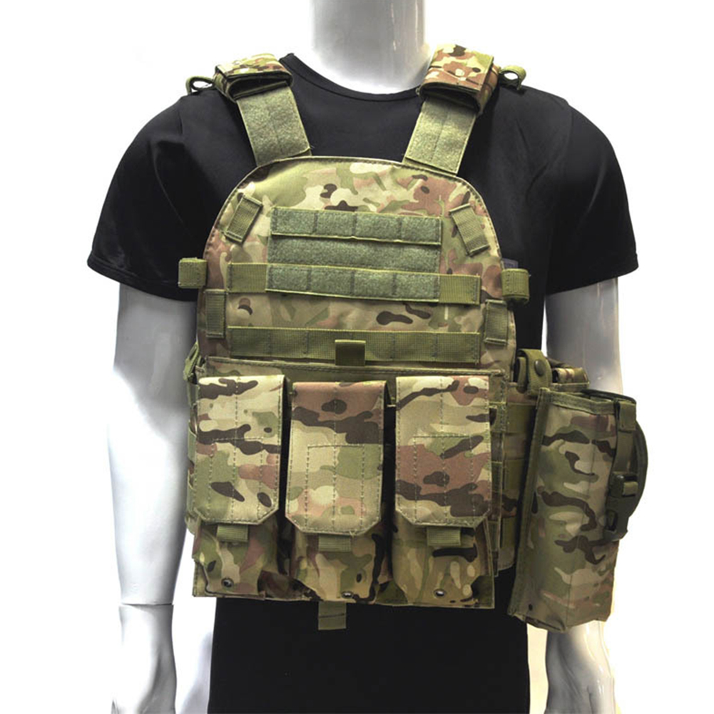 600D Nylon Tactical Vest MOLLE - Outdoor Hunting Vest 评论和价格