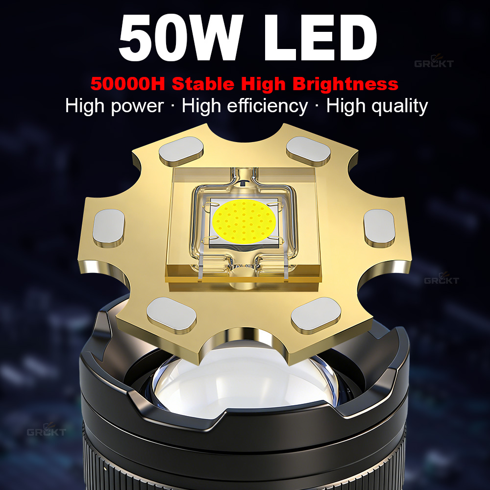 80000CD Most Powerful LED Flas - Outdoor Hunting Lights 评论和价格