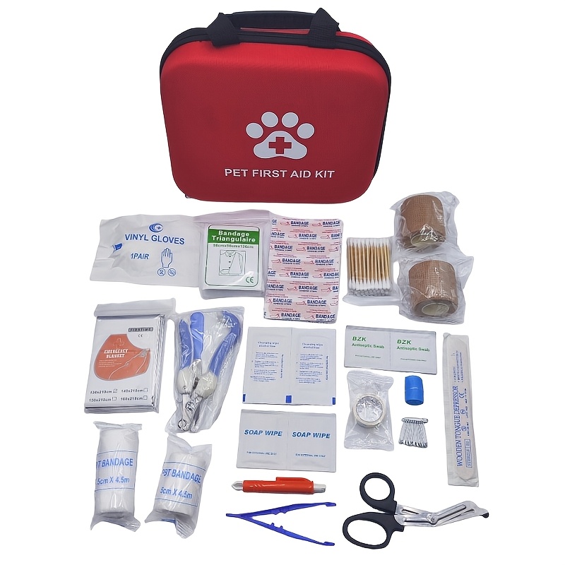 Portable Pet First-Aid Kit, Ca - Field Dressing Kit 评论和价格