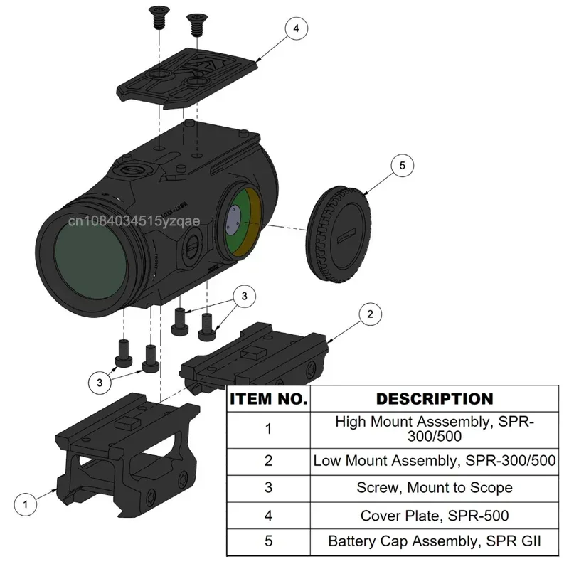 Tactical GEN II 5X Prism Rifle - Outdoor Hunting Range 评论和价格
