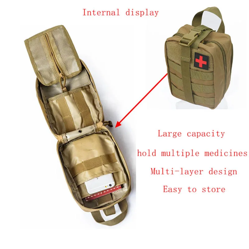 Tactical First Aid Kit Medical - Outdoor Hunting Vehicle 评论和价格