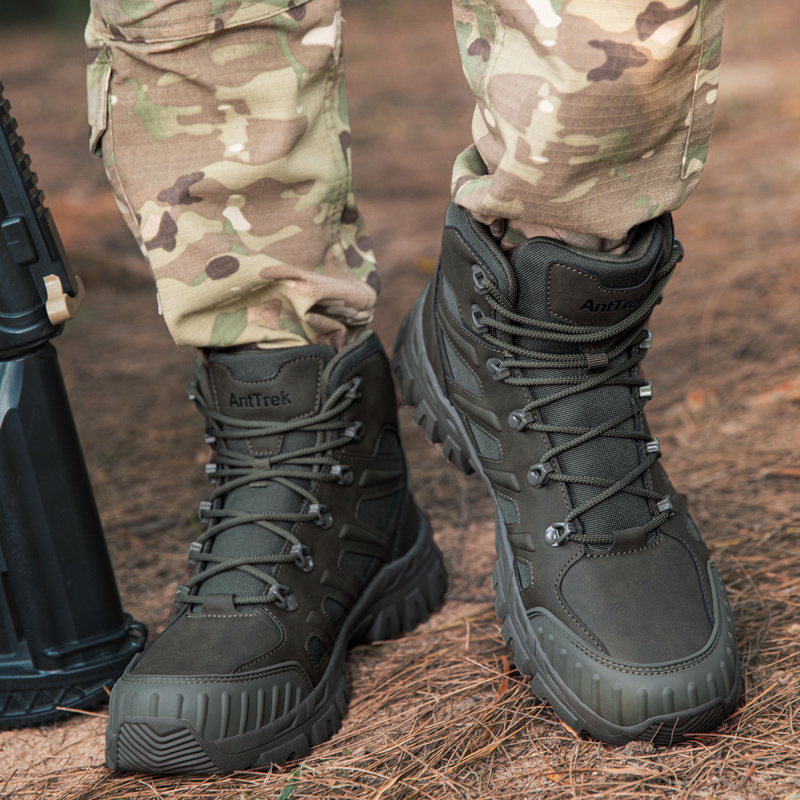 Men Tactical Boots Waterproof  - Hunting Outdoor Boots 评论和价格