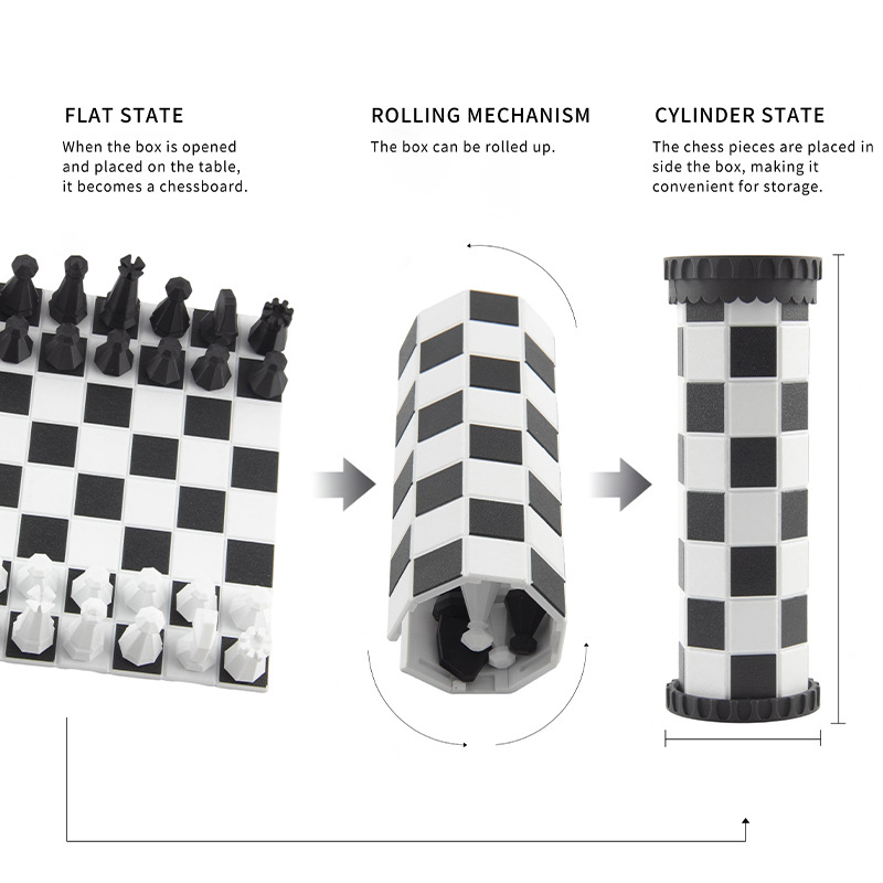 2 in 1 Portable Chess Game Set - Outdoor Hunting Toys 评论和价格